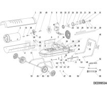 Dedra Filtr powietrza XDED9953A.33 (5900315073070) ( JOINEDIT36182731 ) Zāles pļāvējs - Trimmeris