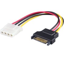 Deltaco SATA 15-pin - 4-pin  Wielokolorowy (DELTACO stromforsyningsadapter) DELTACO stromforsyningsadapter (7340004631231) ( JOINEDIT40155786 ) kabelis datoram