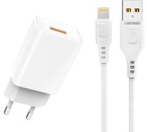 Ladowarka Denmen DC01 1x USB-A 2.4 A (29375) 29375 (6973224870282) ( JOINEDIT35568221 ) iekārtas lādētājs