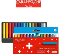 Caran d`Arche Kredki akwarelowe woskowe CARAN D'ACHE Swisscolor  kartonowe pudelko  15 szt. CD7502-815 (7630002343367) ( JOINEDIT40840693 )