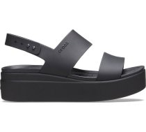 Crocs Sieviešu sporta sandales Brooklyn Low Wedge melnas 39-40 ( 0191448544963 206453 060 R. 39 40/W9 )