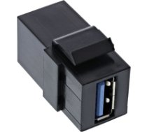 InLine 76202K Kabelschnittstellen-/Gender-Adapter USB 3.0 A Schwarz (76202K) 4043718282357 ( 76202K Inline_ 76202K ) USB kabelis