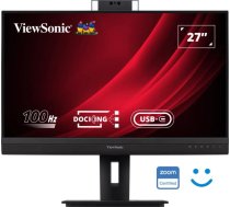 Viewsonic VG Series VG2757V-2K LED display 68.6 cm (27") 2560 x 1440 pixels Quad HD Black ( VG2757V 2K ) monitors