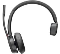 Poly Voyager 4310-M UC - Voyager 4300 UC series - Headset - On-Ear - Bluetooth - kabellos - aktive Rauschunterdruckung - Schwarz (7Y210AA) 0 ( 7Y210AA )