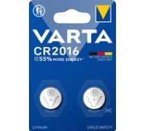 Varta 1x2 CR 2016 4008496746385 ( 6016101402 ) datortehnikas aksesuārs