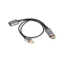 Adapter HDMI(M)-Display port(F)4K 20 AD-HD-DP-0 ( AD HD DP 02 ) adapteris