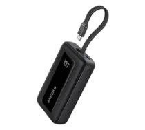 Anker Power Bank with Built-In USB-C Cable A1689H11 20000 mAh 30W Output Black ( A1689H11 460855 ) Powerbank mobilā uzlādes iekārta
