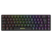 Sharkoon Gaming Tastatur PureWriter W65 schwarz-rot DE ( 4044951036929 ) klaviatūra