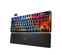 SteelSeries Gaming Keyboard Apex Pro TKL Gen 3 US Layout Bluetooth Black 2.4 GHz / Bluetooth/ Wired OmniPoint 3.0 Adjustable H ( 64871 448408 ) klaviatūra