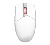 ASUS ROG Strix Impact III Wireless - mouse - Bluetooth 5.1 2.4 GHz - moonlight white ( 90MP03D0 BMUA10 ) Datora pele