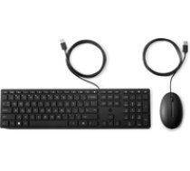 HP Wired Desktop 320MK Mouse and 194721887825 ( 9SR36AA#ABY ) klaviatūra