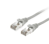 Equip Patchkabel Cat6 S/FTP 2xRJ45 0.15m grau LSZH Polybeutel ( 615501 ) tīkla kabelis