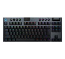 LOGITECH G915 X LIGHTSPEED TKL Wireless Gaming Keyboard - BLACK - US INT'L - 2.4GHZ/BT - EMEA28i-935 - LINEAR ( 920 012747 ) klaviatūra