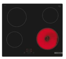 Bosch Hob  PKE61RBA2E  Electric  Number of burners/cooking zones 4  Touch  Timer  Black ( PKE61RBA2E PKE61RBA2E PKE61RBA2E ) plīts virsma