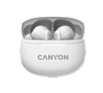 Canyon Bluetooth Headset TWS-8   ENC Earbuds/BT 5.3    white retail ( CNS TWS8W CNS TWS8W CNS TWS8W ) austiņas