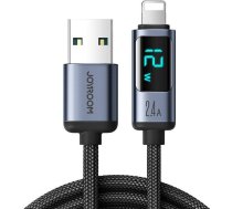 Cable Prism USB-A Lightning 1.2m Joyroom S-AL012A16 (black) ( S AL012A16 S AL012A16 S AL012A16 ) USB kabelis