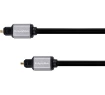 Kabel KrugerMatz Toslink - Toslink 10m czarny (KM1222) KM1222 (5901890033183) ( JOINEDIT41335585 ) kabelis video  audio