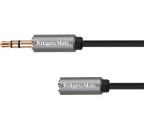 Kabel Krugeramp;Matz Jack 3.5mm - Jack 3.5mm 1.8m srebrny (KM1230) KM1230 (5901890033268) ( JOINEDIT43238797 ) kabelis video audio