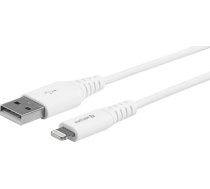 eSTUFF Lightning Cable MFI 0 5m Whit ME291ZM/A 8Pin Lightning - USB A Male  5704174240693 ( ES601024 BULK ES601024 BULK )
