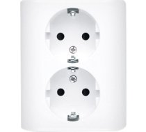 Kontakt-Simon Simon 54 Gniazdo podwojne Schuko podtynkowe z przeslonami wersja skandynawska biale EGSZ2PZ/11 EGSZ2PZ/11 (5902787806194) ( JOINEDIT32864824 )