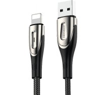 USB Cable for Lightning Joyroom Sharp S-M411 2.4A  3m (Black) ( S M411 Lightning 3m S M411 Lightning 3m S M411 Lightning 3m ) USB kabelis