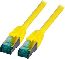 EFB RJ45 Patchkabel S/FTP Cat.6A LSZH 0 15m gelb ( MK6001.0 15Y ) tīkla kabelis