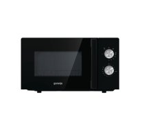 Gorenje Microwave Oven MO20E2BH Free standing 20 L 800 W Grill Black ( MO20E2BH ) Mikroviļņu krāsns