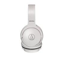Audio Technica Wireless Headphones ATH-S220BTWH	 Built-in microphone  White  Wireless/Wired  Over-Ear ( ATH S220BTWH ATH S220BTWH ) austiņas