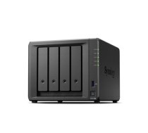 Synology  4-Bay  DS923+  Up to 4 HDD/SSD Hot-Swap  AMD  Ryzen R1600  Processor frequency 2.6 GHz  4 GB ( DS923+ DS923+ )