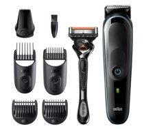 Braun All-in-one trimmer MGK5345 Cordless  Number of length steps 13  Black/Blue ( MGK5345 MGK5345 MGK5345 ) matu  bārdas Trimmeris