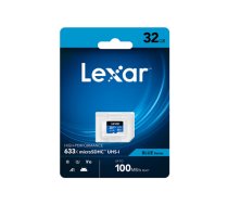 Lexar 64GB High-Performance 633x microSDHC UHS-I  up to 100MB/s read 20MB/s write ( LMS0633064G BNNNG LMS0633064G BNNNG ) atmiņas karte