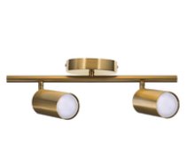 Activejet SPECTRA double gold ceiling wall lamp strip spotlight GU10 for living room ( AJE SPECTRA 2P AJE SPECTRA 2P AJE SPECTRA 2P )