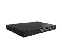 LevelOne Switch 24x FE FGP-2831 2xGE 2xGSFP 19" 390W 24xPoE+ ( FGP 2831 4015867223925 ) komutators