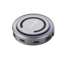 Canyon USB-5-in1 HUB USB-C HDMI/2xUSB/USB-C/VGA/QI Laden retail ( CNS TDS07DG ) USB centrmezgli