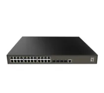 LevelOne Switch 24x GE GEL-2871 4xGSFP 19" ( GEL 2871 4015867228579 ) komutators