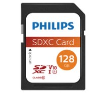 Philips SDXC Card 128GB Class 10 UHS-I U1 ( FM12SD55B/00 FM12SD55B/10 ) atmiņas karte