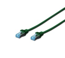 DIGITUS Ecoline - Patch-Kabel - RJ-45 (M) bis RJ-45 (M) - 50 cm - SFTP - CAT 5e - grün 4016032199649 ( DK 1532 005/G DK 1532 005/G DK 1532 005/G ) tīkla kabelis