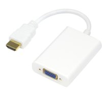 Deltaco HDMI-VGA8 video cable adapter White 0734000467785 ( HDMI VGA8 HDMI VGA8 HDMI VGA8 )