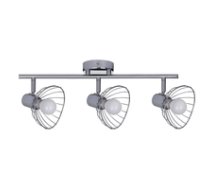 Activejet GIZEL triple ceiling wall light strip chrome E14 wall lamp for living room ( AJE GIZEL 3P AJE GIZEL 3P AJE GIZEL 3P )