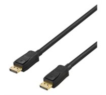 Deltaco DP-4200 DisplayPort cable 20 m Black 0733304801024 ( DP 4200 DP 4200 DP 4200 ) kabelis video  audio