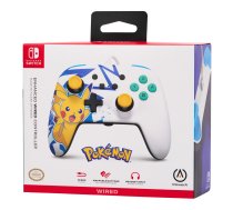 PowerA Controller fur Nintendo Switch (kabelgebunden Pikachu High Voltage offiziell lizenziert) ( NSGP0041 01 617885045189 ) spēļu konsoles gampad