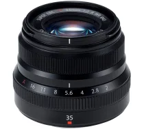 Fujifilm FUJINON XF35mm F2.0 R WR MILC Standard lens Black 0074101027228 ( 16481878 ) foto objektīvs