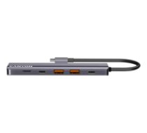 Canyon USB-6-in1 HUB USB-C HDMI/2xUSB-A/SD/1xUSB-C 100W retail ( CNS TDS17 ) USB centrmezgli