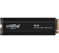Crucial P310 Gen4 2280 2TB NVMe PCIe M.2 SSD mit heatsink ( CT2000P310SSD5 ) SSD disks