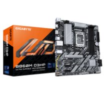 GIGABYTE B860M D3HP Motherboard - Intel Core Ultra Series CPUs 4+1+2+1 Phases VRM up to 9066MHz DDR5 2xPCIe 4.0 M.2 GbE LAN USB 3.2 Gen ( B860M D3HP 4719331866860 B860M D3HP 1.0 ) pamatplate mātesplate