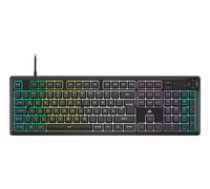 CORSAIR Tas K55 CORE BLACK RGB Rubberdome Mechanical USB ( CH 9226C65 DE 4N24-02T ) klaviatūra