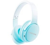 Canyon Bluetooth Headset OnRiff 4 On-Ear/BT5.3 blue retail ( CNS CBTHS4BL ) austiņas