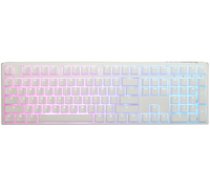 Ducky One 3 Aura White Gaming Tastatur RGB LED - MX-Speed-Silver ( DKON2108ST PDEPDAWWWWC1 100353871 ) klaviatūra