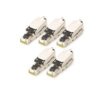 Digitus DIGITUS CAT 6A Feldstecker Staubschutzkappe 5 Stk. ( DN 93631 5 ) tīkla kabelis