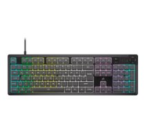 Corsair K55 Core RGB Gaming-Tastatur grau - Membran-Gaming-Tastatur mit 10-Zonen-RGB-Beleuchtung und 4 dedizierten Medientasten (CH-9226D65- ( CH 9226D65 DE GATA-2901 )